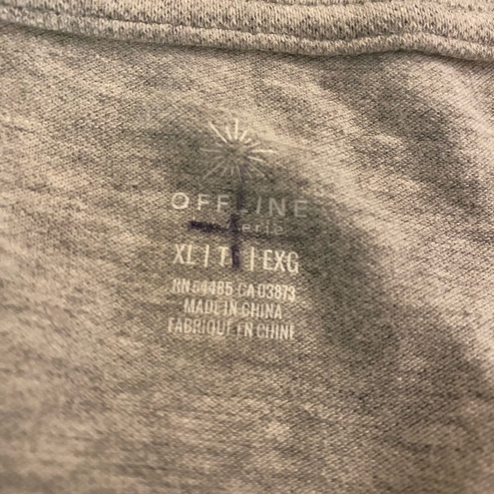 Aerie/offline collared crop top